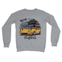 Miata Yellow Japanese Dojo Sweatshirt