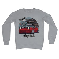 Miata Red Japanese Dojo Sweatshirt