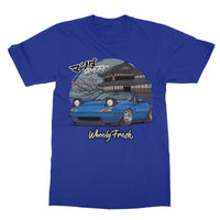 Miata Blue Japanese Dojo T-Shirt