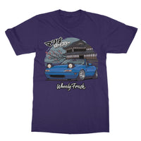Miata Blue Japanese Dojo T-Shirt