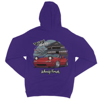 Miata Red Japanese Dojo Hoodie
