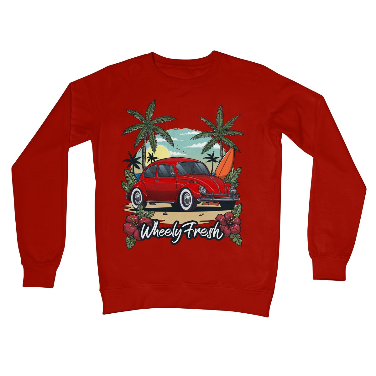 Volkswagen Red Beetle Sweatshirt