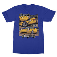 Miata Yellow Comic Style T-Shirt