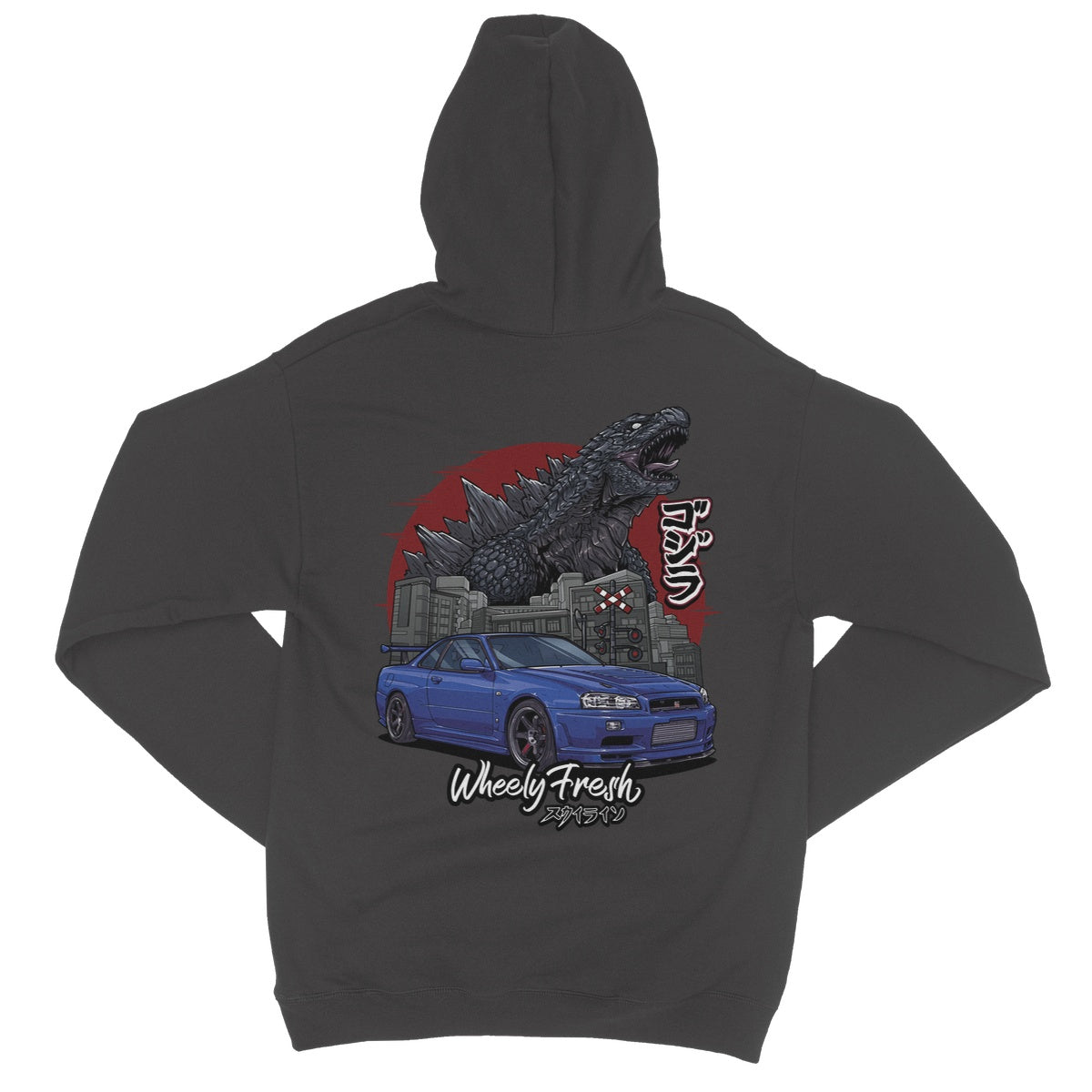 Nissan Skyline R34 GTR Godzilla Hoodie