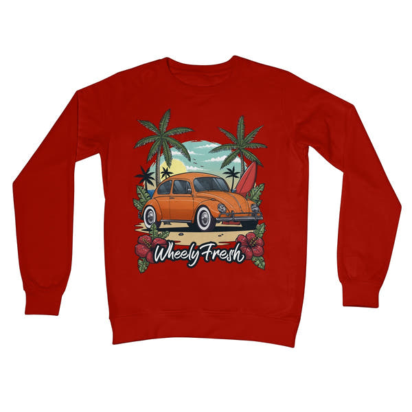 Volkswagen Orange Käfer Sweatshirt