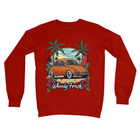 Volkswagen Orange Käfer Sweatshirt