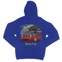 Miata Red Japanese Dojo Hoodie