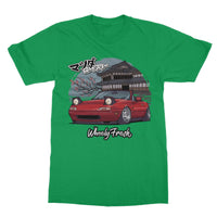 Miata Red Japanese Dojo T-Shirt