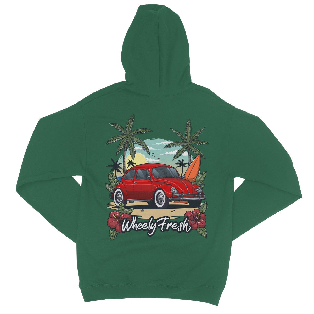 Volkswagen Red Beetle Hoodie