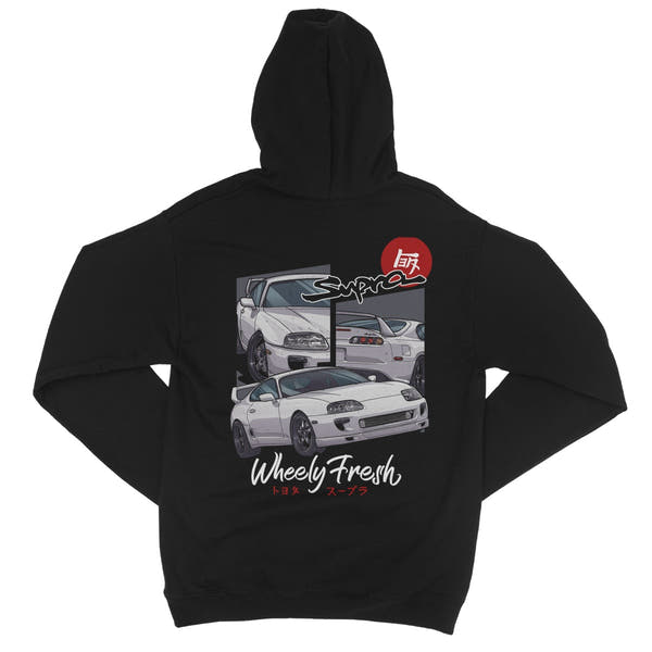 Toyota Supra Comic Style Hoodie