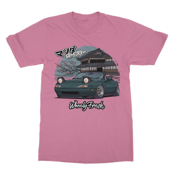 Miata Green Japanese Dojo T-Shirt