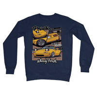 Miata Yellow Comic Style Sweatshirt
