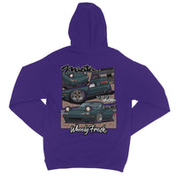 Miata Green Comic Style Hoodie