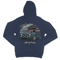 Miata Green Japanese Dojo Hoodie