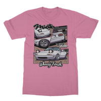 Miata Weißes T-Shirt im Comic-Stil