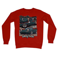 Miata Green Comic Style Sweatshirt