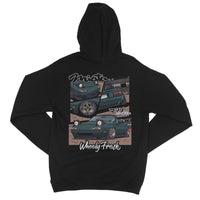 Miata Green Comic Style Hoodie