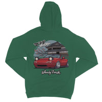 Miata Red Japanese Dojo Hoodie