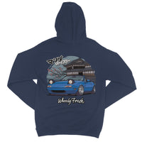 Miata Blue Japanese Dojo Hoodie