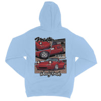 Miata Red Comic Style Hoodie