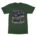 Miata Green Comic Style T-Shirt