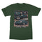 Miata Green Comic Style T-Shirt