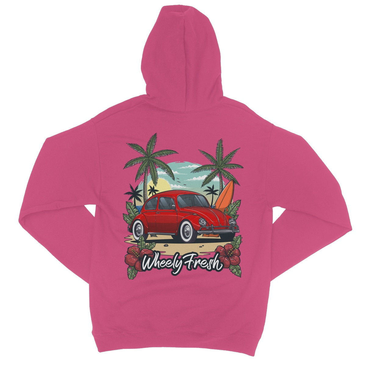 Volkswagen Red Beetle Hoodie
