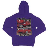 Miata Red Comic Style Hoodie