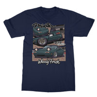 Miata Green Comic Style T-Shirt
