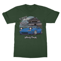 Miata Blue Japanese Dojo T-Shirt