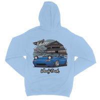 Miata Blue Japanese Dojo Hoodie