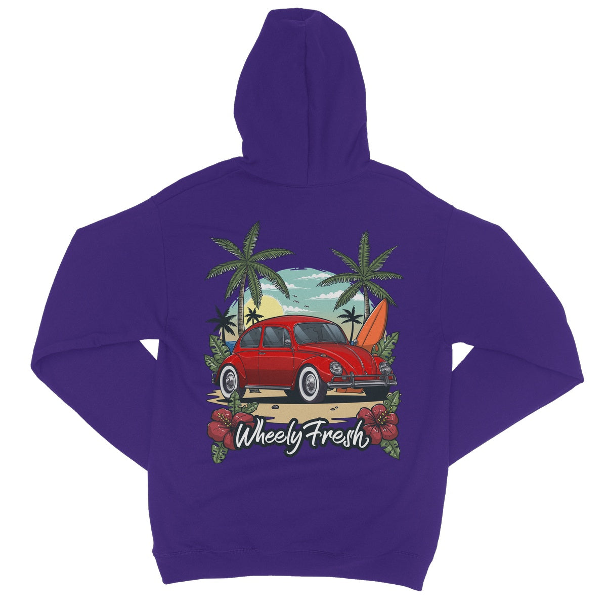 Volkswagen Red Beetle Hoodie