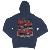 Miata Red Comic Style Hoodie