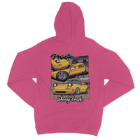Miata Yellow Comic Style Hoodie