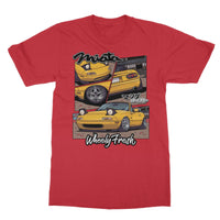 Miata Yellow Comic Style T-Shirt