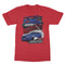 Nissan Skyline R34 GTR T-Shirt im Comic-Stil