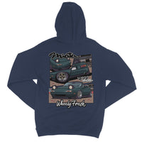 Miata Green Comic Style Hoodie