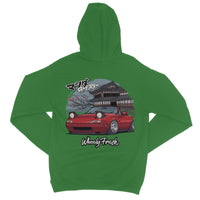 Miata Red Japanese Dojo Hoodie