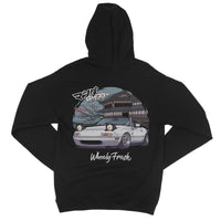 Miata Weißer japanischer Dojo-Hoodie