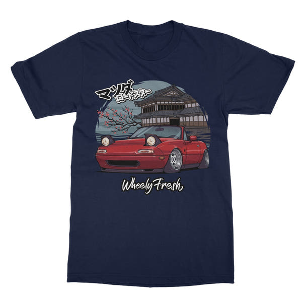 Miata Red Japanese Dojo T-Shirt