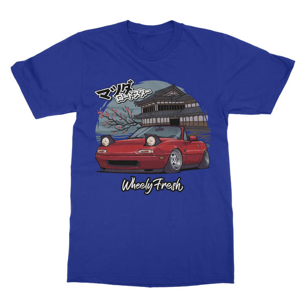 Miata Red Japanese Dojo T-Shirt