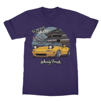 Miata Yellow Japanese Dojo T-Shirt