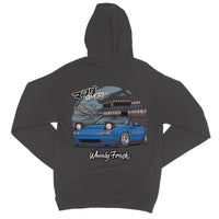 Miata Blue Japanese Dojo Hoodie