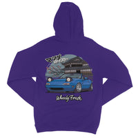 Miata Blue Japanese Dojo Hoodie