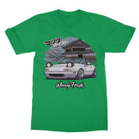 Miata White Japanese Dojo T-Shirt