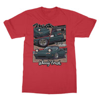 Miata Green Comic Style T-Shirt