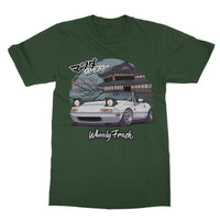 Miata White Japanese Dojo T-Shirt