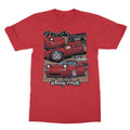 Miata Red Comic Style T-Shirt