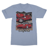 Miata Red Comic Style T-Shirt