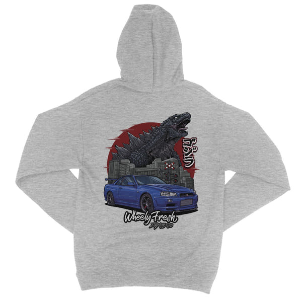 Nissan Skyline R34 GTR Godzilla Hoodie